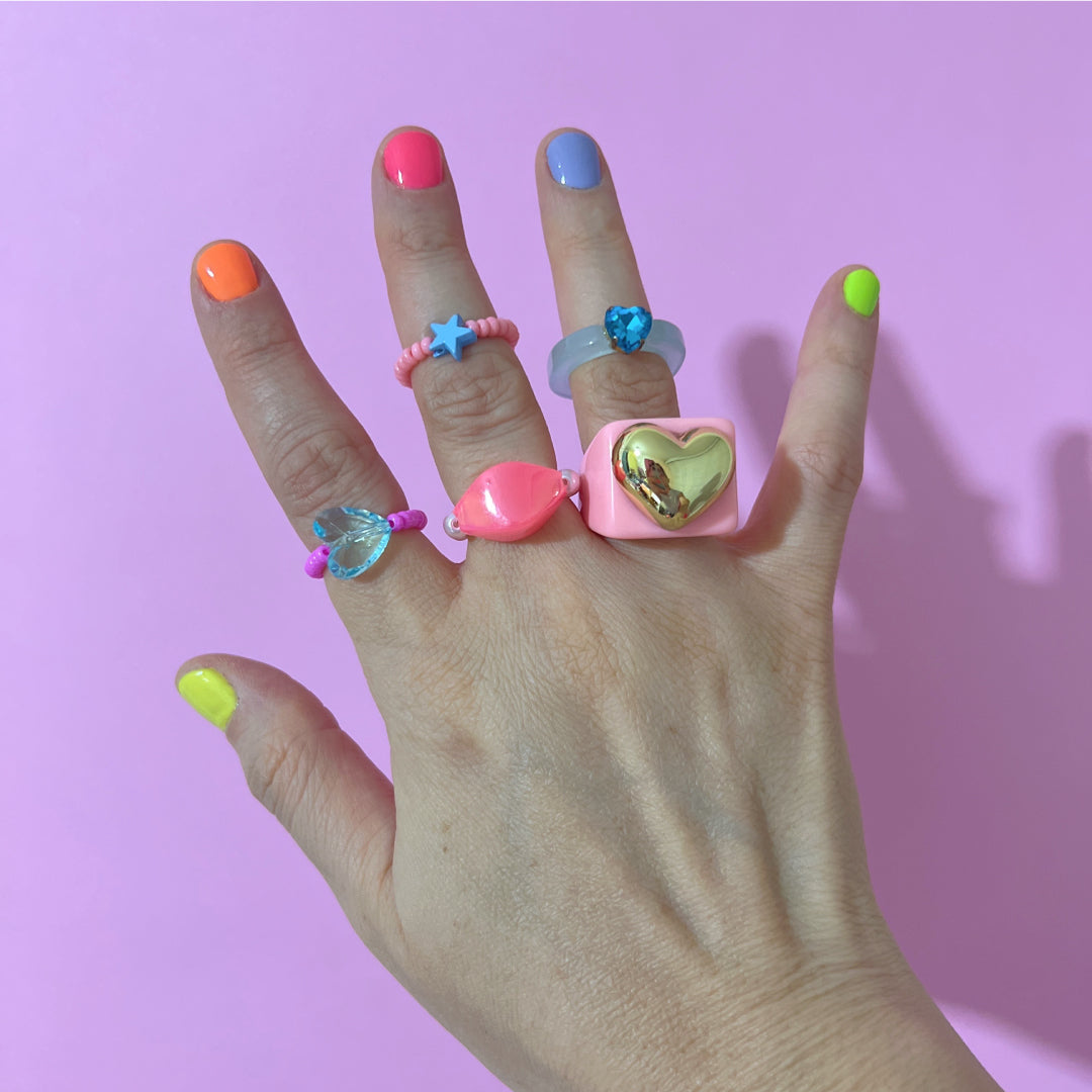 Teen Talk Rings Set