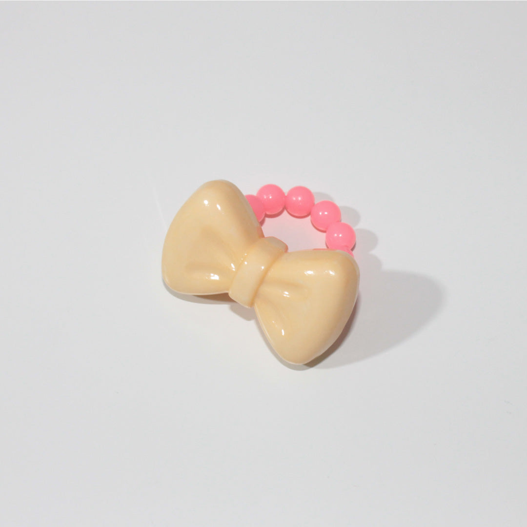 Sweet Bow Chunky Ring