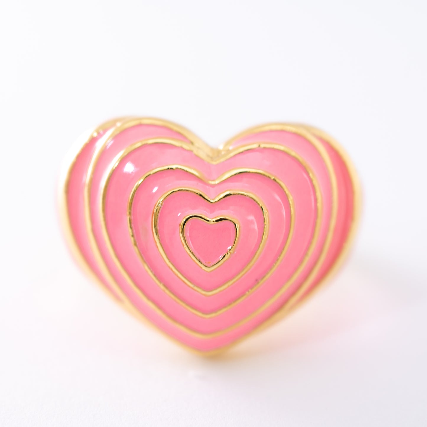 Puffy Heart Rings