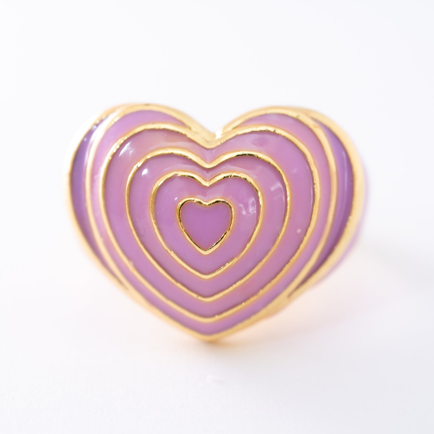 Puffy Heart Rings