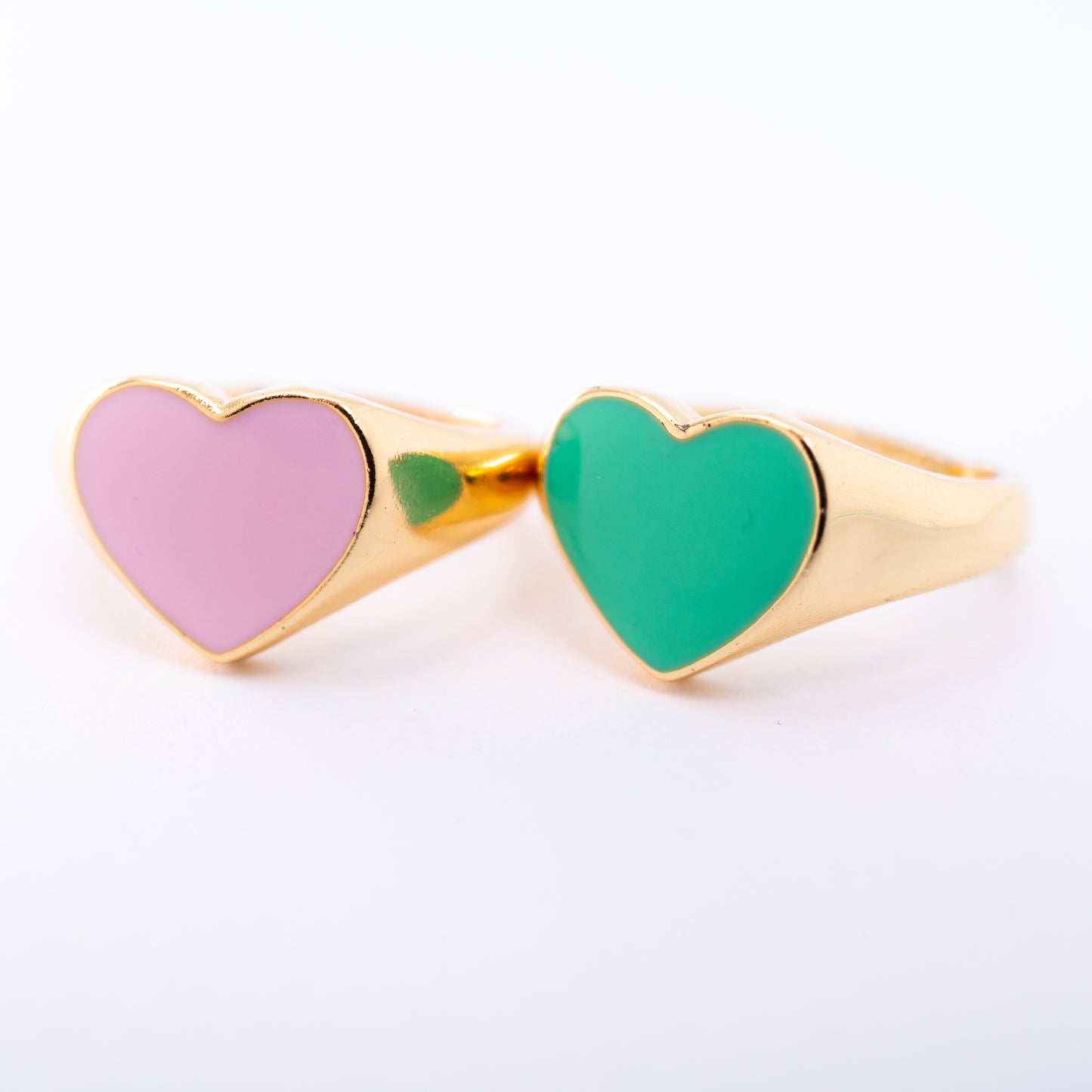 Two of Hearts Duo Rings