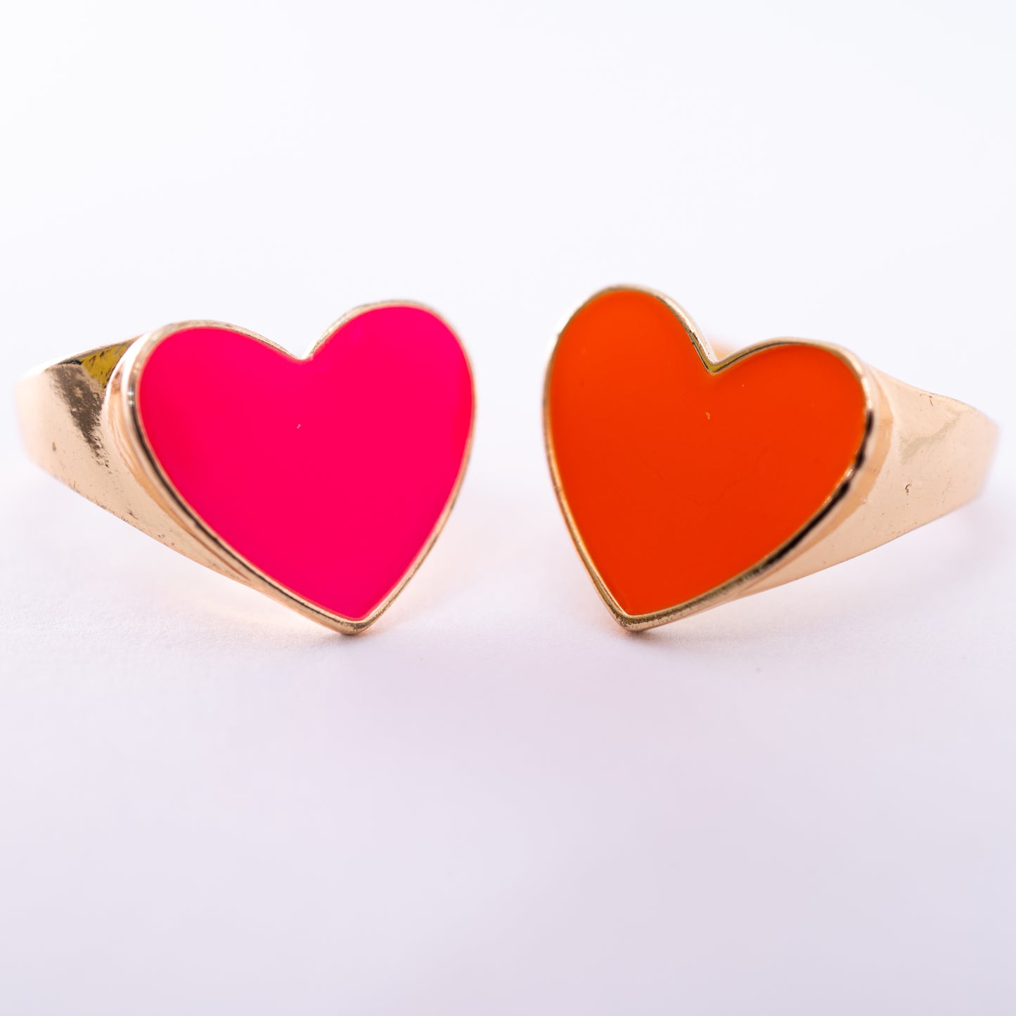 Two of Hearts Duo Rings