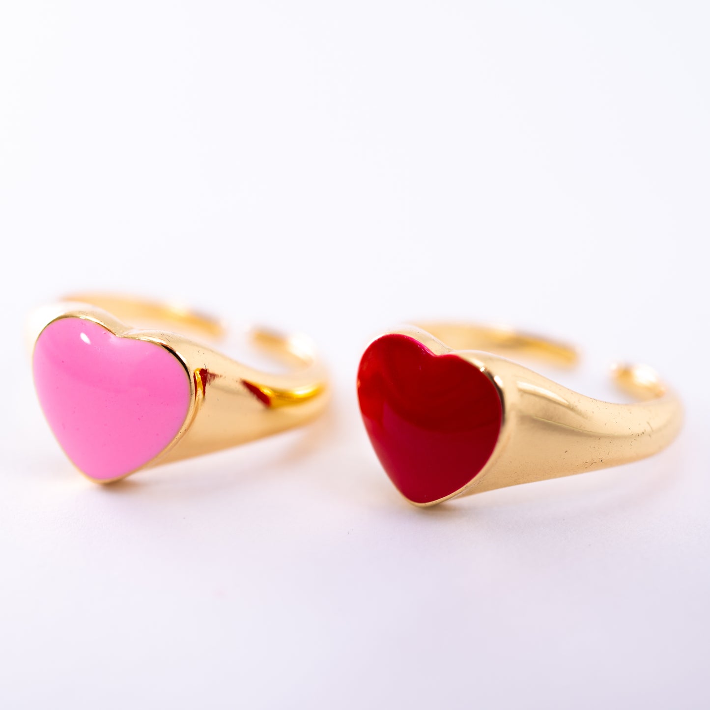 Two of Hearts Duo Rings