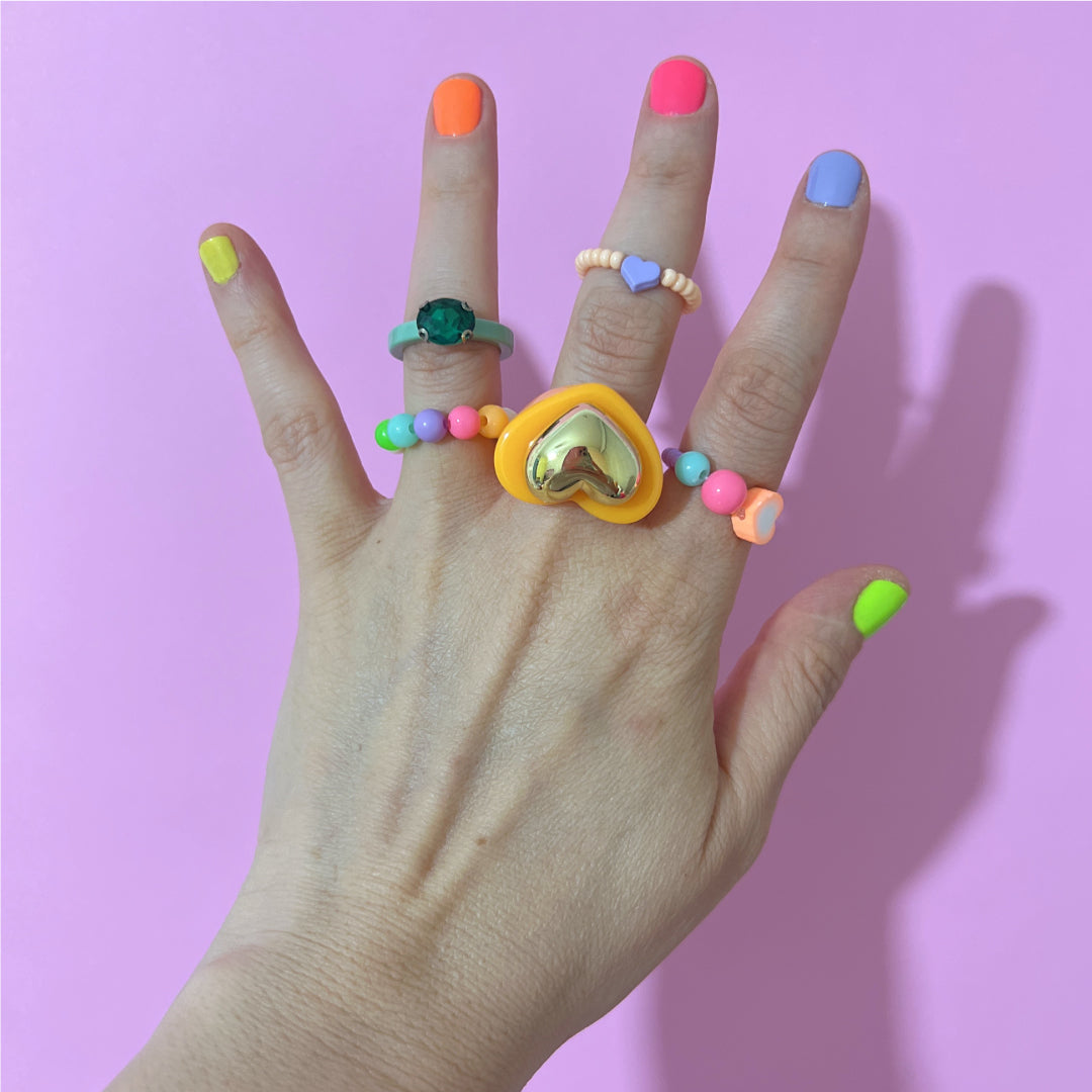 Hawaiian Fun Rings Set