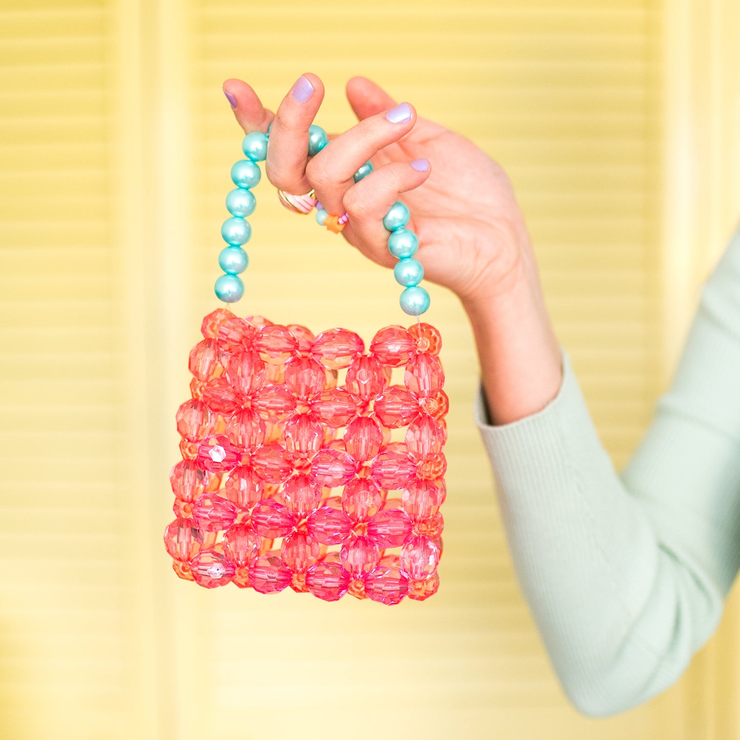 Barbie Girl Beaded Bag