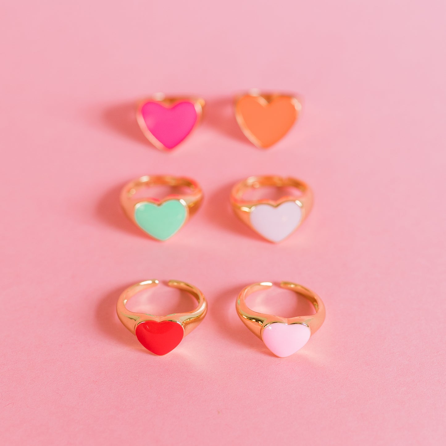 Two of Hearts Duo Rings